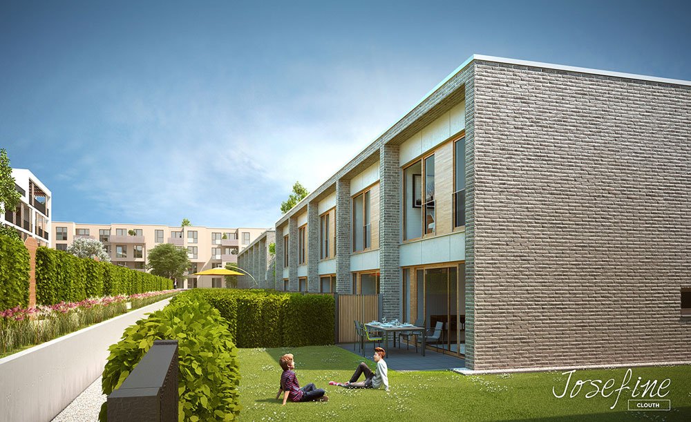 Neubauprojekt mit 17 Häusern